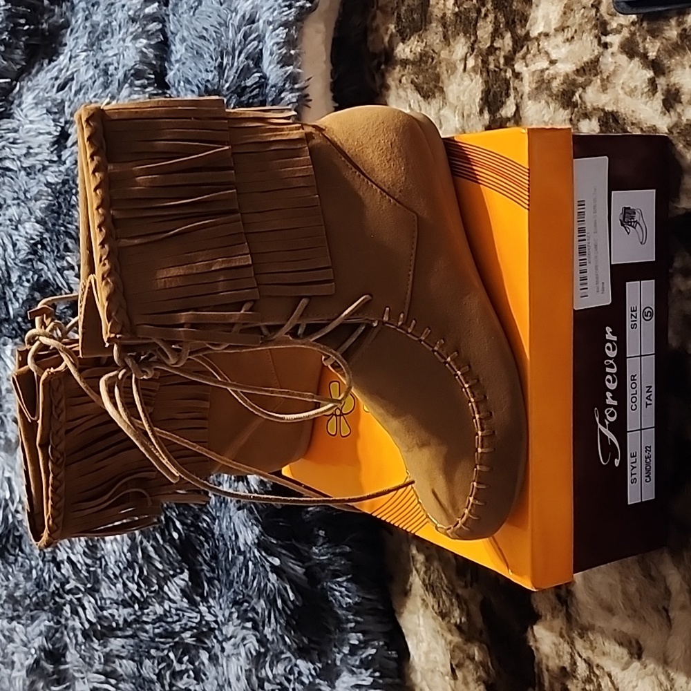 Fringe boots Brand New $18 o